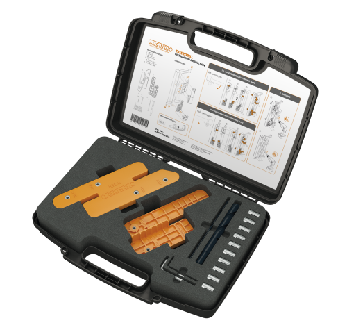 LOCINOX® TIGERDRILL - instalační sada s šablonami a vrtáky pro brány Tiger